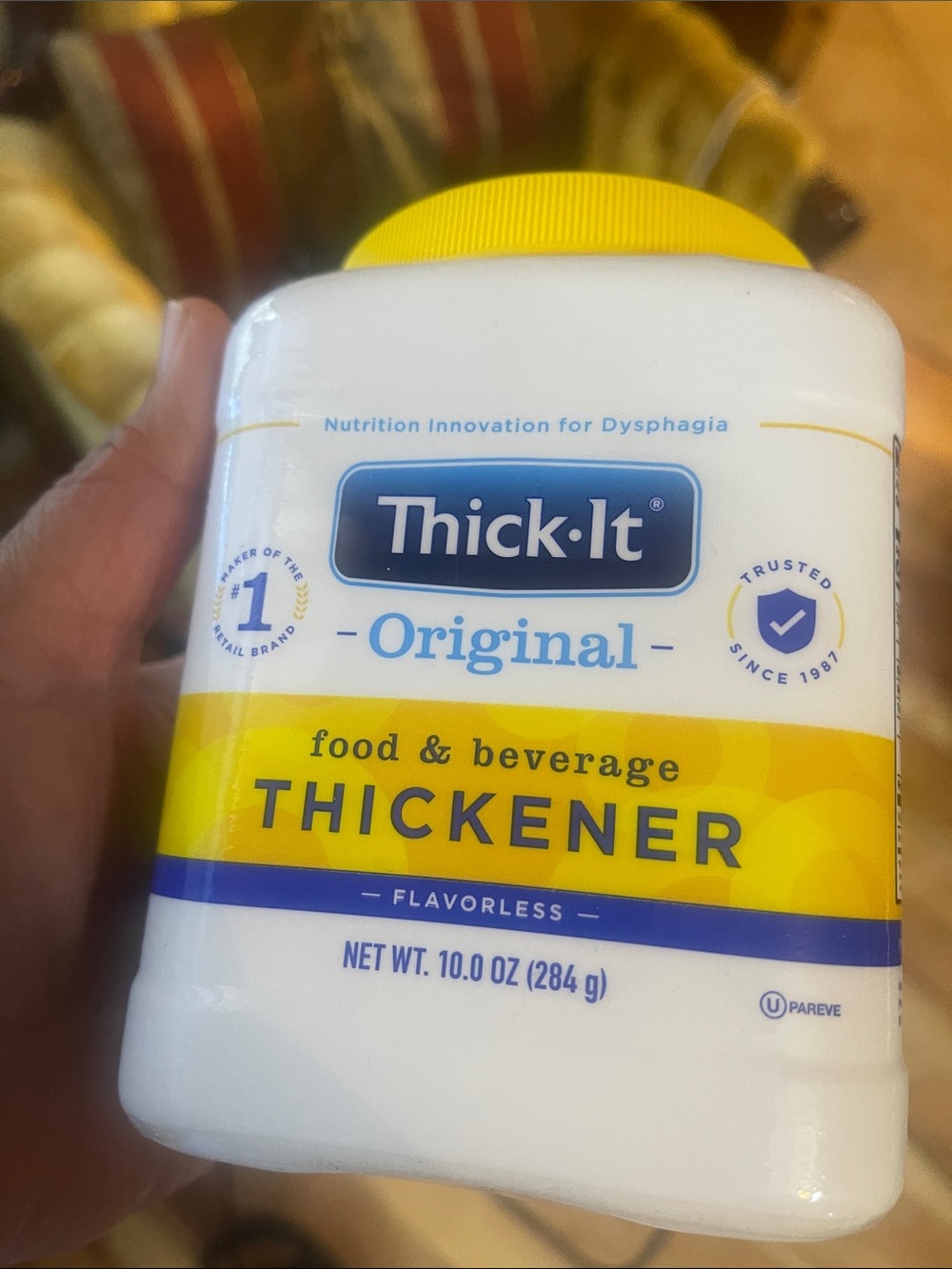 Original Flavorless Food & Beverage Thickener - Yellow